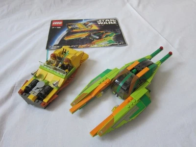 LEGO 7133 Bounty Hunter Pursuit Star Wars Figures Zam Wesell manual complete set - Bild 1 von 4