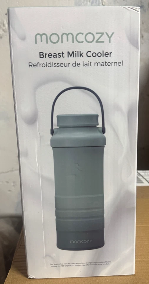 Momcozy 22 унц портативный охладитель грудного молока для улицы с 2 бутылочками для хранения - Изображение 4 из 4