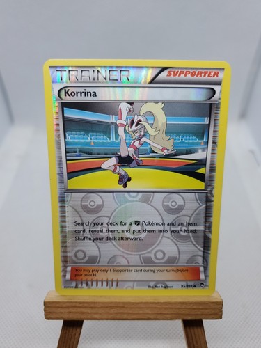 Pokémon TCG Korrina Furious Fists 95/111 Reverse Holo Uncommon Trainer 2014 