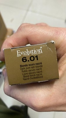 6.01  dark pure ash blonde Alfaparf milano evolution hair color 60ml