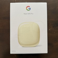 BRAND NEW Google Nest Wifi Pro Wi-Fi 6E - Lemongrass 