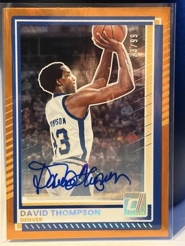 2025 Donruss Optic Base Autographs - Silver David Thompson