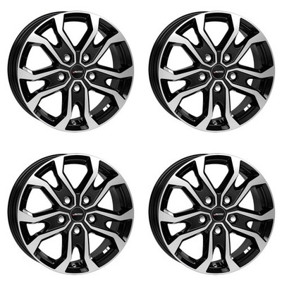 4 Autec Kiso 7.0x17 5x130 SWP wheels for Renault Master
