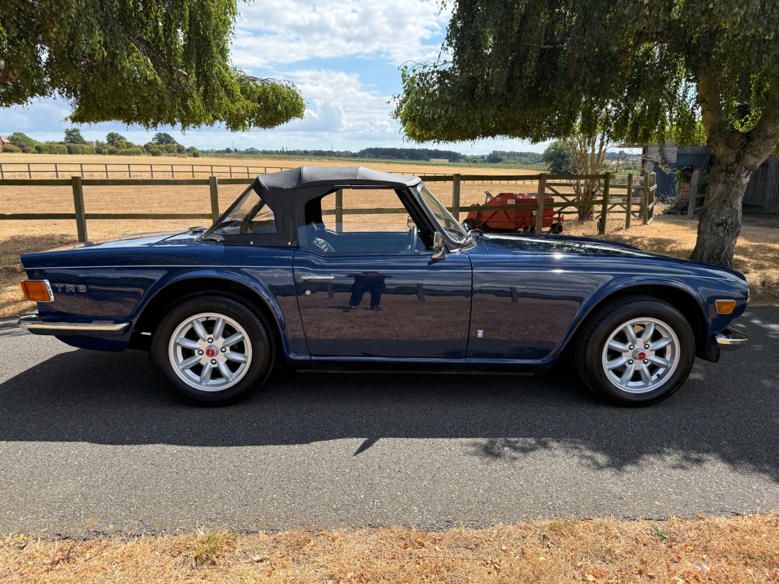 1975 Triumph Tr6 Injection Overdrive Sapphire Blue Massive History File