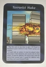Illuminati New World Order Terrorist Nuke Steve Jackson Games Regular Card