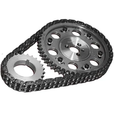 Rollmaster Timing Set CS2290; Gold Series Double Roller, Adj Cam Gear for BBC