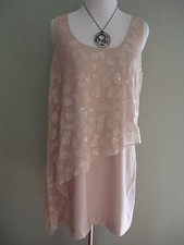Guess by Marciano Beige Gabriella Embellished Dress Size M