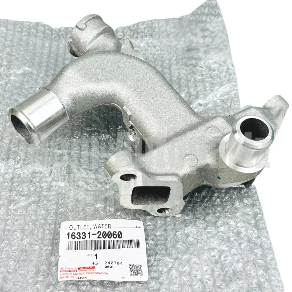 1633120060 Toyota genuino Lexus ES300 ES330 Camry Solara MCV30 toma de agua OEM Foto 4 de 4