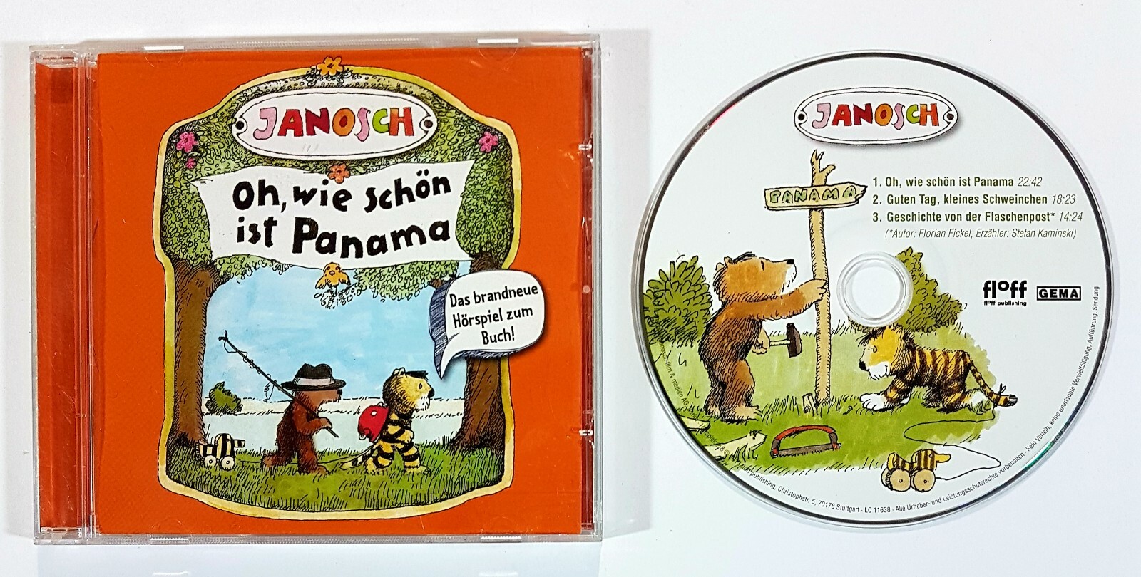 Radio play CD Janosch OH, HOW BEAUTIFUL IS PANAMA Stefan Kaminski German. Ori...
