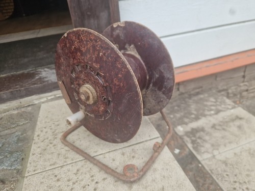 WWII WW2 German Wermacht Bakelite Cable Reel - Picture 2 of 4
