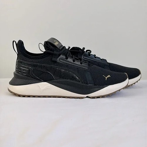 Puma Pacer Future Street Luxe Black Frosted Ivory Womens Sneakers 391730 01 Sz 7 - Picture 2 of 9