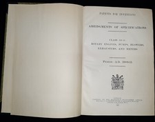 Patents for Inventions 1909-1930 Rotary Engin...