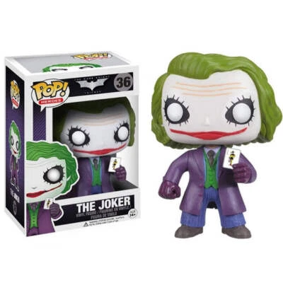 Funko Pop ! Batman The Dark Knight Trilogy - (36) The Joker Figure Heath Ledger