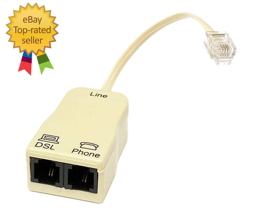 In-Line DSL Splitter W/Noise Filter for Phone Line - Picture 12 of 12