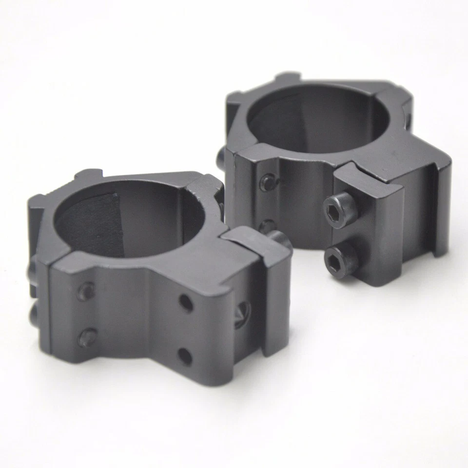 1 Pair Optical Sight Bracket Scope Mount w/11mm Dovetail Rail 30mm Ring Mounts - Image 4 of 4