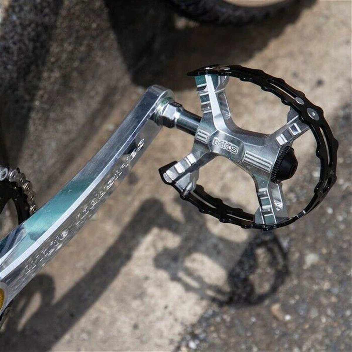 SHIMANO - MKS XC-III bear trap pedal (black) おまけ付き MKS* XC-III bear trap pedal (titan/black) - BLUE LUG GLOBAL