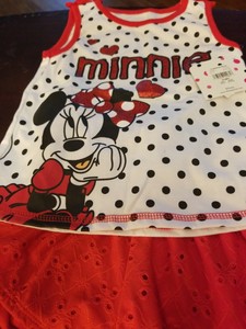 minnie mouse short set