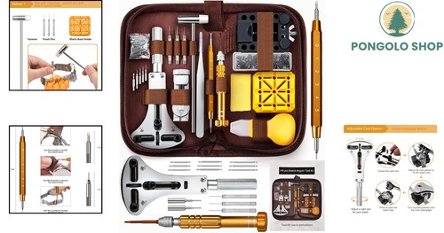 Portable Watch Repair Tool Set - 147 PCS Including Spring Bar and Case Opener - Picture 2 of 9