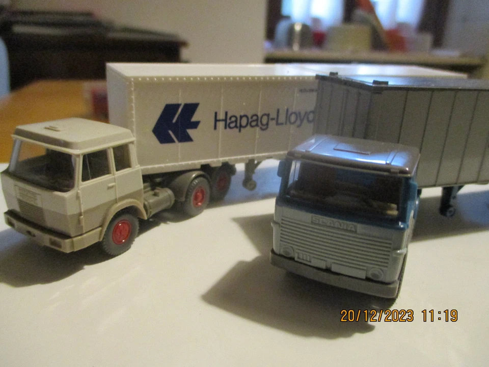 RE-WIKING HAPAG LLOYD- SCANIA + HANOMAG HENSCHEL - Immagine 3 di 4