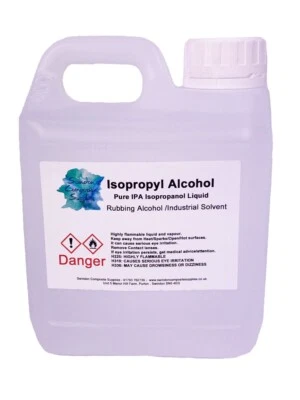 SWINDON COMPOSITE SUPPLIES Isopropyl Alcohol 99.9 % Pure IPA Isopropanol Liquid 1 Litre Lab Grade