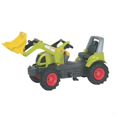 rolly toys 710249 Claas Arion 640 Trettraktor mit Frontlader Luftbereift