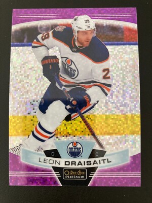 2019-20 O-Pee-Chee Platinum Violet Pixels 103 Leon Draisaitl ed/399