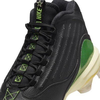 Size 13 Nike Air Griffey 2 MCS Black Volt Mens Baseball  display picture 1