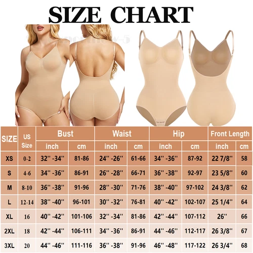 Bauchkontrolle Bodysuit Slip Sculpting Shaper Tank Top Bodys Snatched Waist - Bild 53 von 66