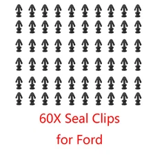 60x For Ford Mondeo mounting door trim Gasket Clips weatherstrip seal fastener