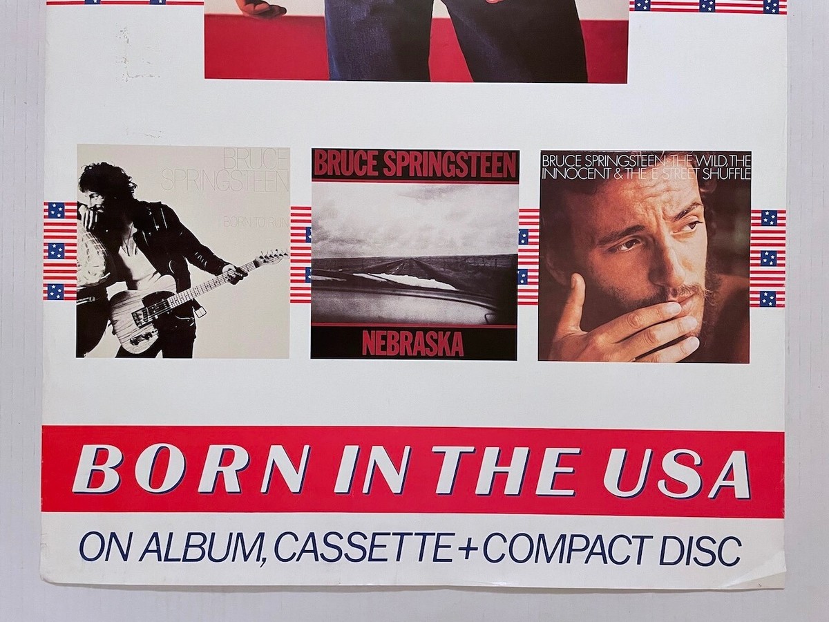 BRUCE SPRINGSTEEN Born In The USA 1984 UK CBS Records PROMO Only