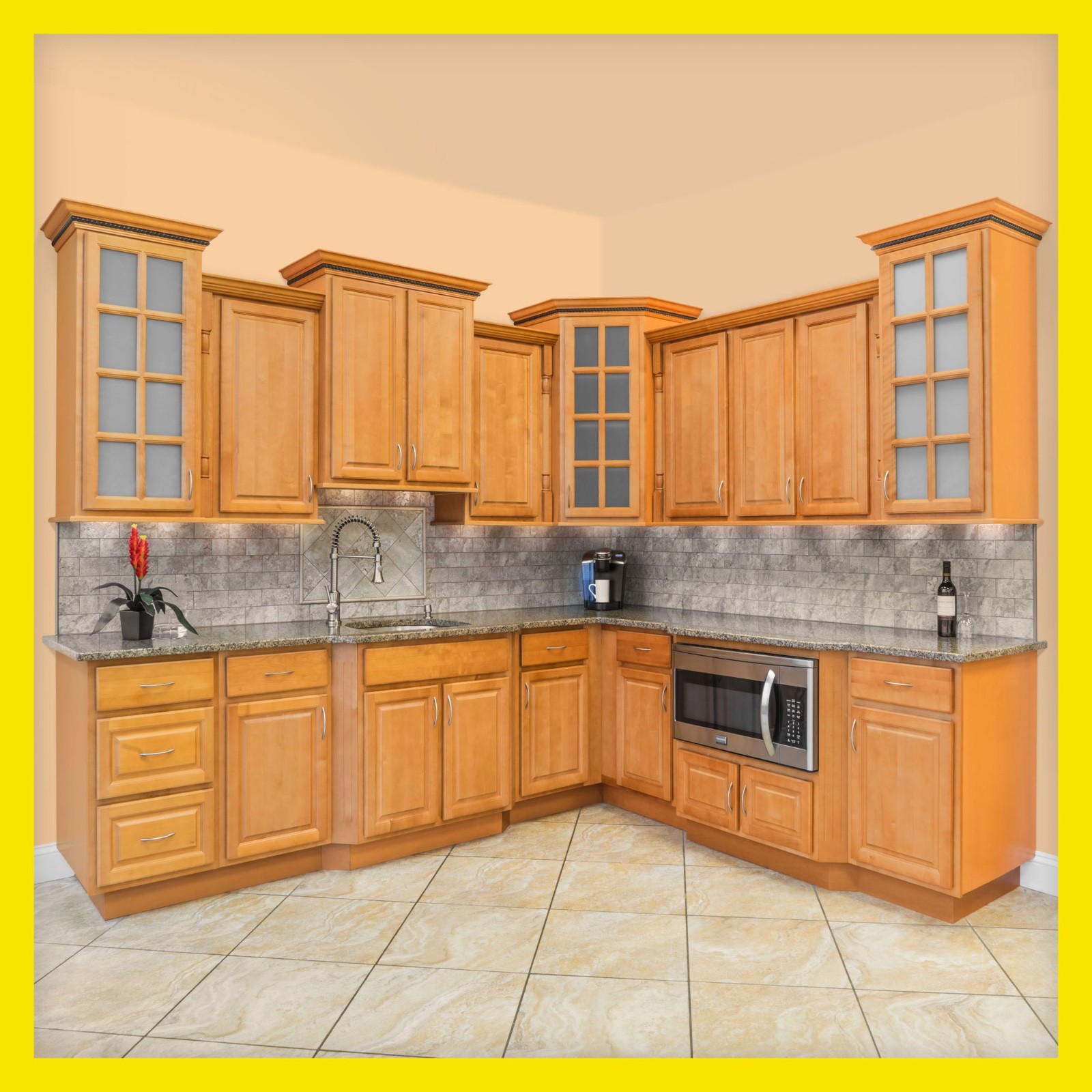 10x10 All Wood Kitchen Cabinets Rta Richmond For Sale Online