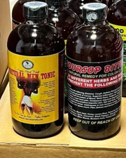 Soursop Bitters & Organic Natural Men Tonic - 16 oz. (Pack of 2)