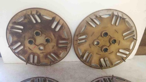 96 - 99 SATURN SL1 SC1 Wheel Cover 14" 21 Spoke Set Of 4 Some Marks And Scuffs - Picture 14 of 19