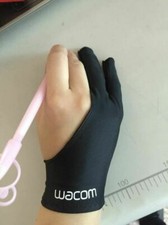 Two Finger Anti-fouling Glove For Artist Drawing  Pen Graphic Tablet Pad