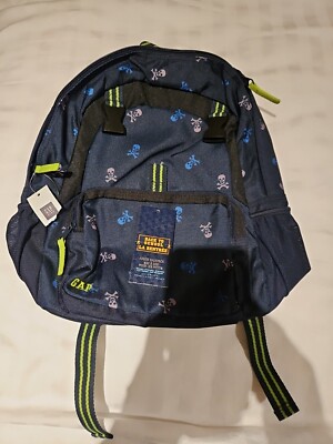 GAP Junior Rucksack blau und grau verstellbare Träger