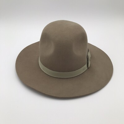 Brixton Wide Brim Fedora Brixton mens Field Wide Brim Felt Hat Fedora, Black, Large  main image 4