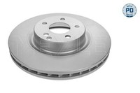 2X Meyle 083 521 0004/PD Bremsscheibe FüR MERCEDES-BENZ