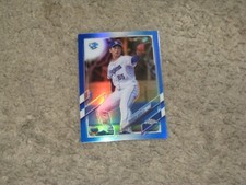 2021 Topps Chrome NPB Nippon Baseball Blue Refractor /150 Tsubasa Kato Rookie RC