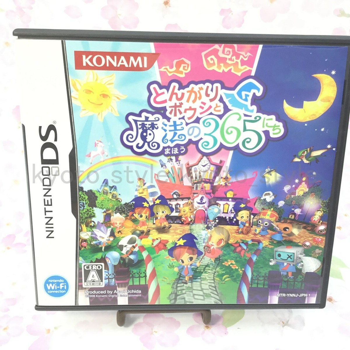 USED Nintendo DS TONGARI BOUSHI TO MAHOU NO 365 NICHI 43294 JAPAN