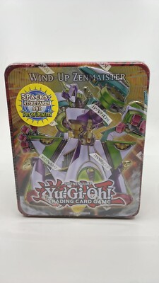 Yugioh 2011 Wind-Up Zenmaster Tin New/Sealed