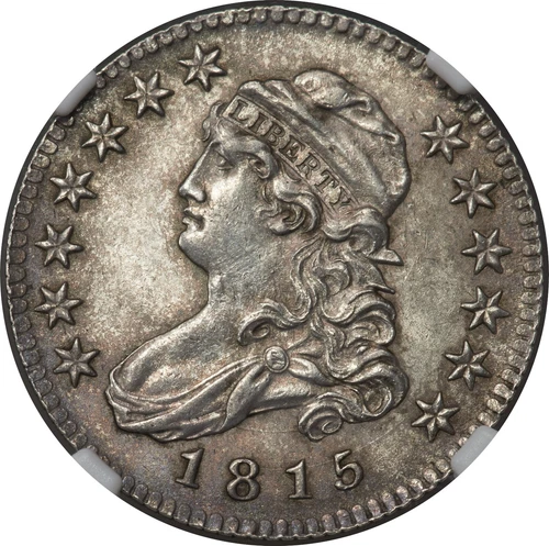 1815 Capped Bust Quarter- NGC MS60 - VERY RARE & EXCEPTIONAL QUALITY!