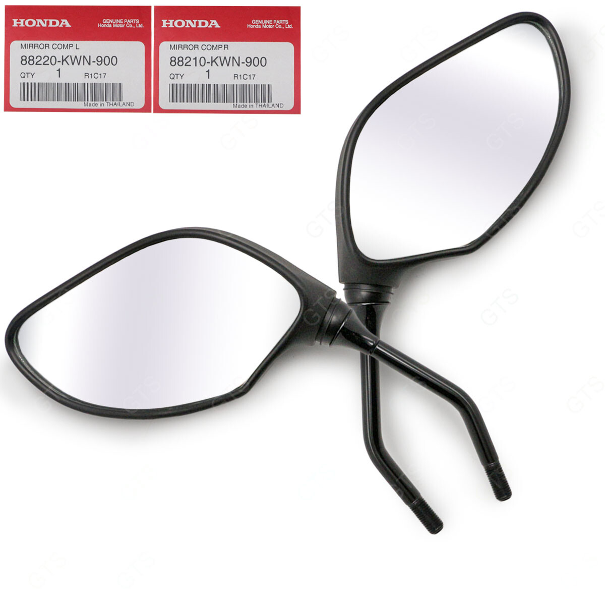 Pair Side Mirror Rear View For Honda PCX125 PCX150 CRF Motorcycle