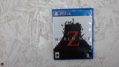 World War Z PS4 Sony- PlayStation 4 tested. case and disc 