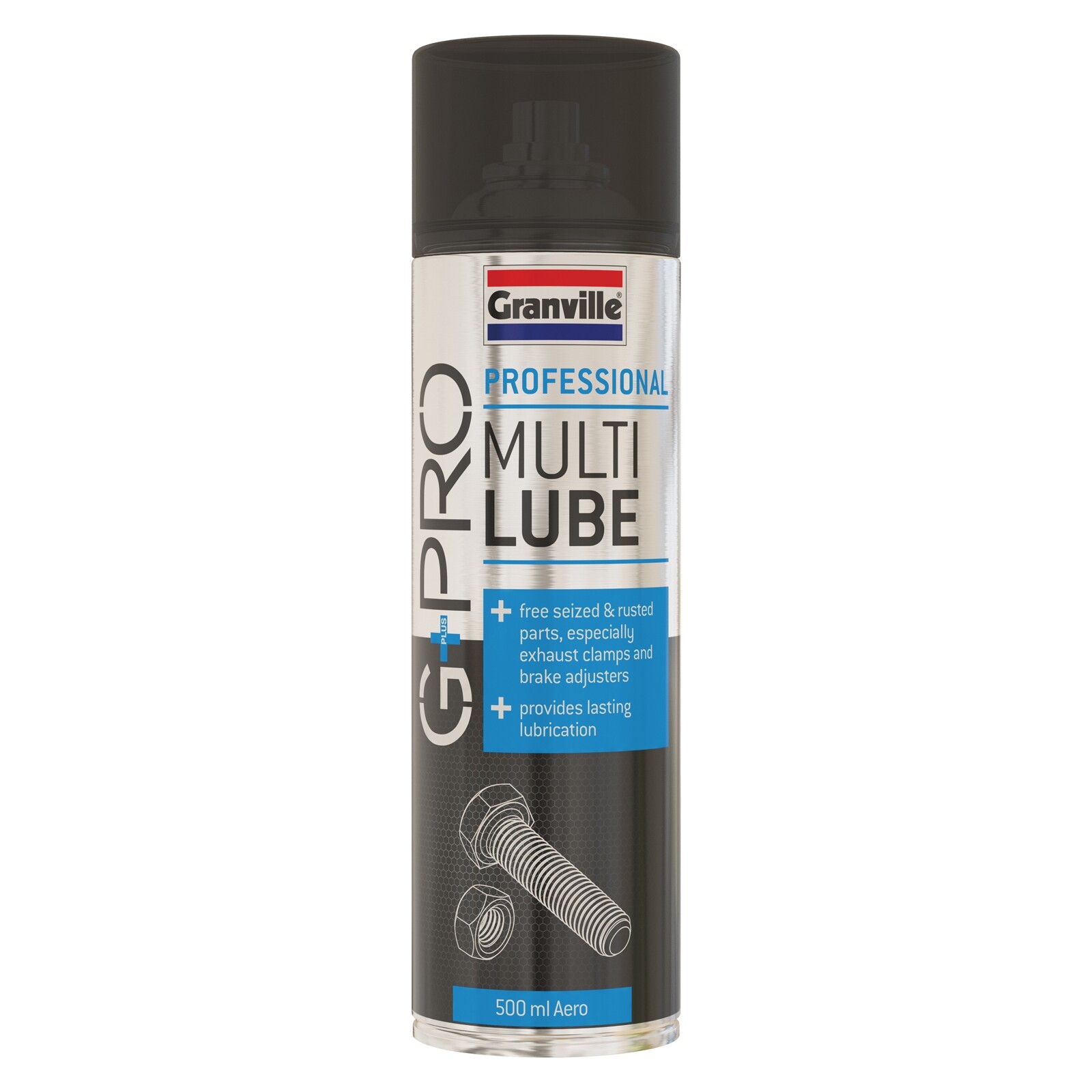 G+PRO Professional Multi Lube Penetrating Oil Aerosol - 500ml - Granville 1087