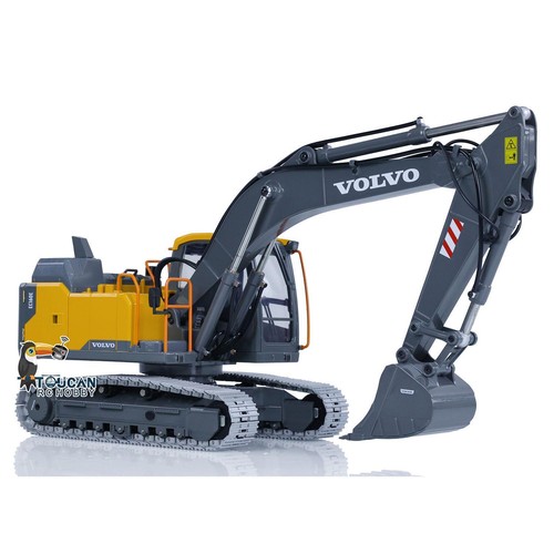 Second-hand 1/14 Double E RC Excavator E010 EC160E Full Alloy Metal Digger Light - Picture 9 of 18