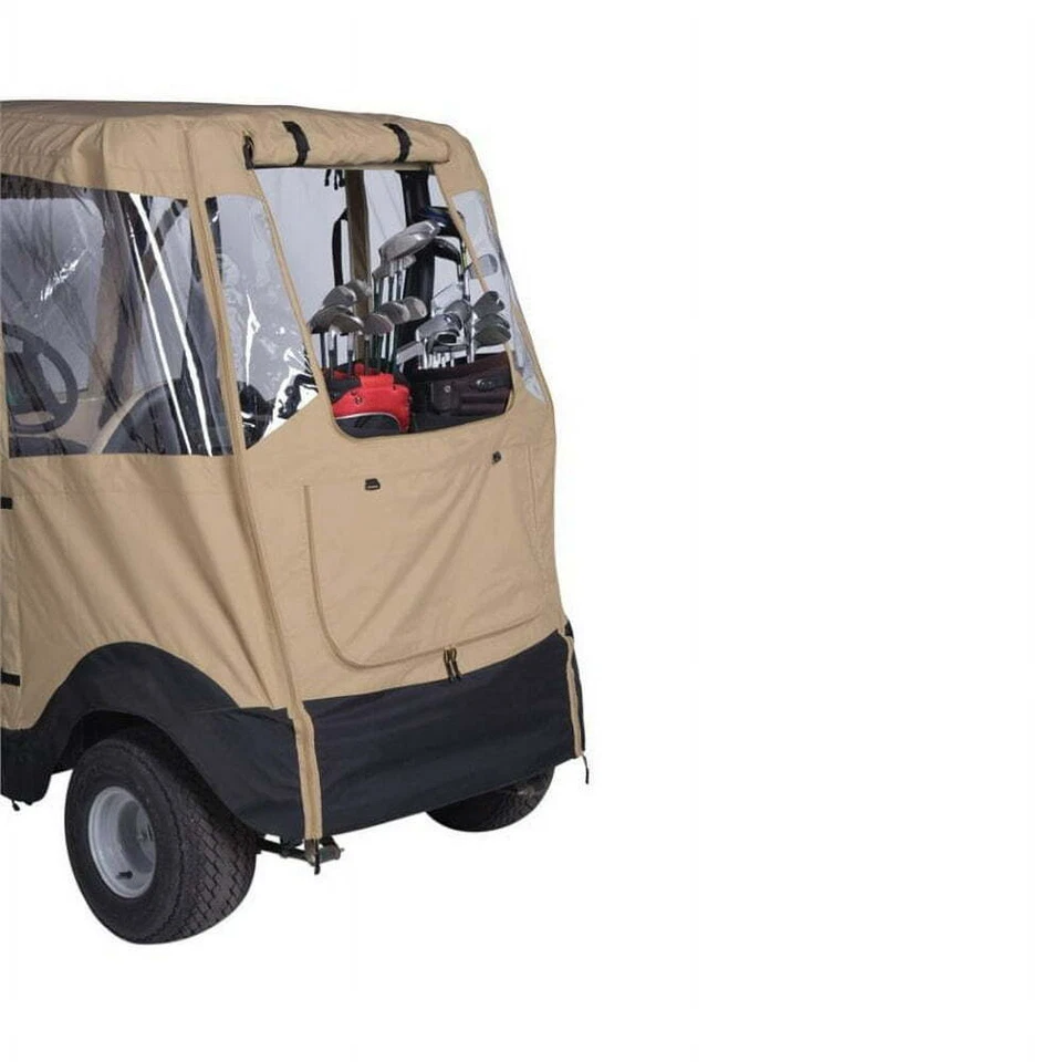 Carro de golf Fairway 2 pasajeros club car recinto almacenamiento cubierta de lluvia accesorios Foto 3 de 4