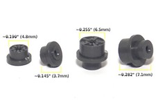 4 BTO New Made Aurora T-Jet Thunderjet HO Slot Car LARGE STANDARD Wheels dk Gray