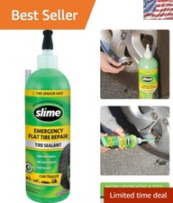 Emergency Tire Sealant 16 oz Eco-Friendly, Non-Toxic Instant Puncture Repair