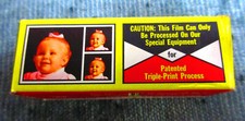Vintage Expired 1972 Famous Brand Triple Print Color Film 620 England Sealed