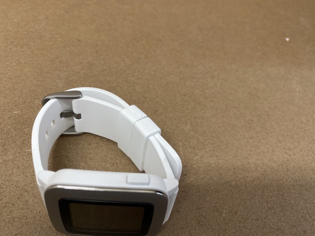Pebble Classic 33mm Plastic Case Arctic White Classic Buckle - (301WH) for sale online | eBay